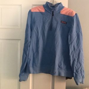 Vineyard vines quarter zip sweat shirt